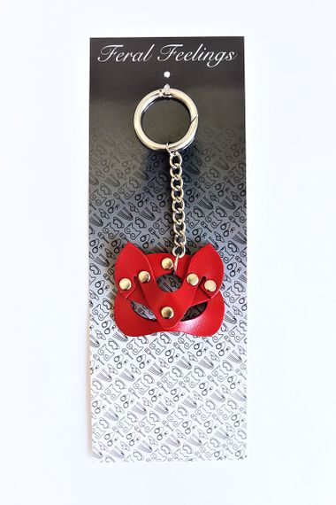 Брелок Кішечка Червоний | Зображення 1