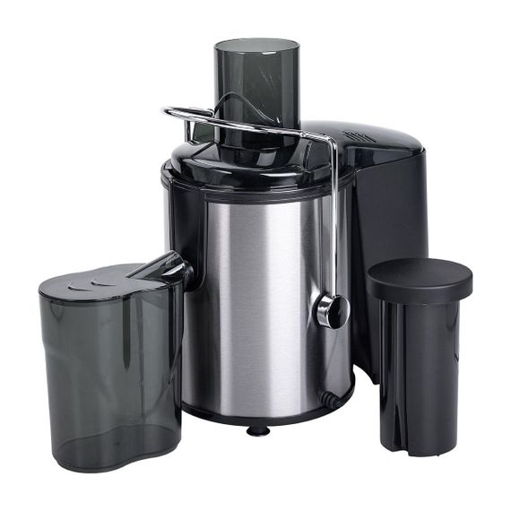 Соковижималка електрична шнекова 400 Вт Чорна Sokany | Зображення 4