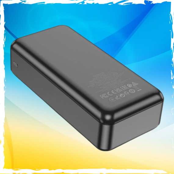 PowerBank Hoco J101B 30000 mAh 22.5W. Павербанк 30000 22.5W. Для роутера та гаджетів | Зображення 2