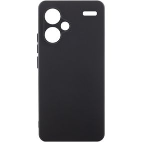 Чехол Silicone Cover Lakshmi Full Camera (A) для Xiaomi Redmi Note 13 Pro+ Черный / Black