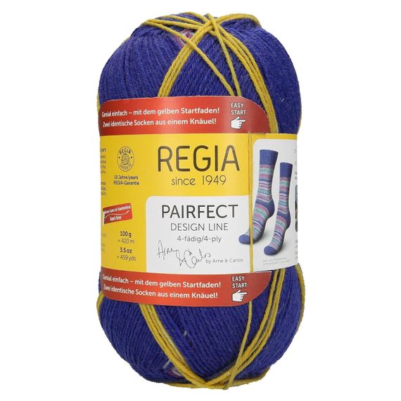 Шкарпеткова пряжа Regia Pairfect Design Line by Arne & Carlos, 09139 | Зображення 1