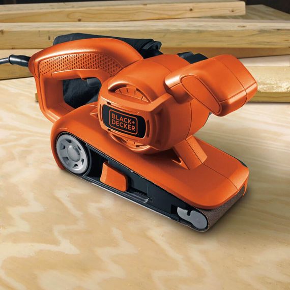 Шліфмашина стрічкова мережева BLACK+DECKER KA86 | Зображення 2
