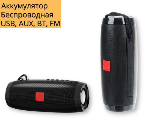 Портативна колонка XPRO F27 10Вт USB, AUX, FM, Bluetooth чорна (ЦУ-00034333) | Зображення 1