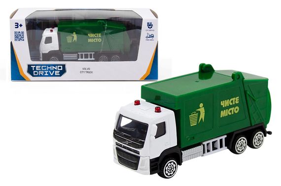 Машина сміттєвоз 250300 "VOLVO" в коробці TECHNODRIVE
