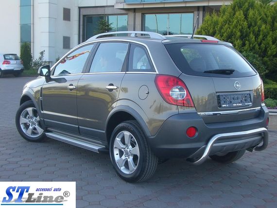 Задня дуга AK007-1 (нерж.) для Opel Antara 2007-2024 рр | Зображення 2