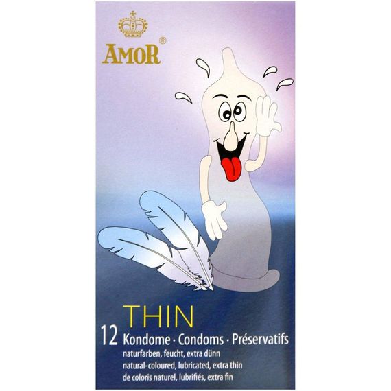 Презервативи - Amor Thin, 12 шт.