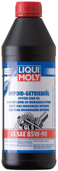 Трансмісійна олива Liqui Moly Hypoid-Getriebeoil GL-5 85W-90 LS 1л.