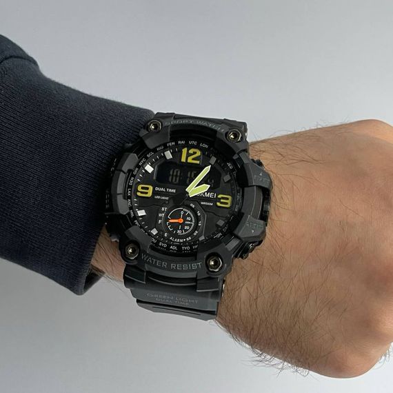 Чоловічий годинник Skmei 1520BK All Black | Зображення 2