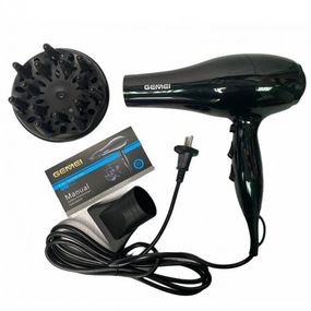 Профессиональный фен Gemei GM-103 2200Вт для сушки укладки волос режимы скорости, QF-230 температуры, сенсор