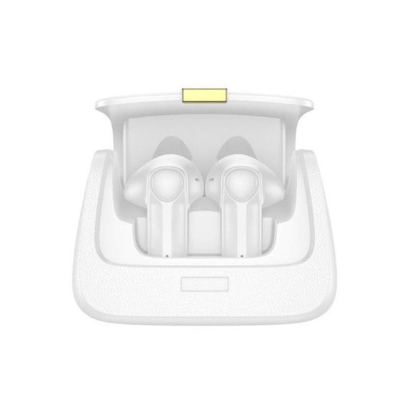 Бездротові навушники HOCO DES35 Dawn handbag BT headset White | Зображення 2