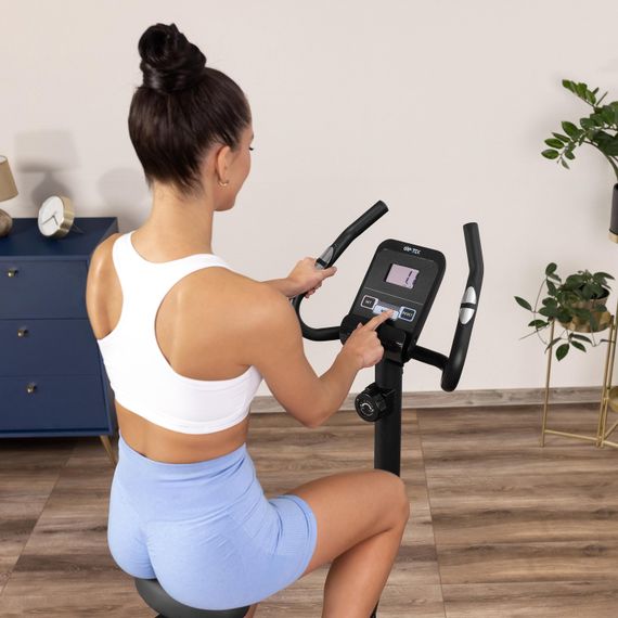 Велотренажер Gymtek XB1200 магнитный синий | Зображення 3