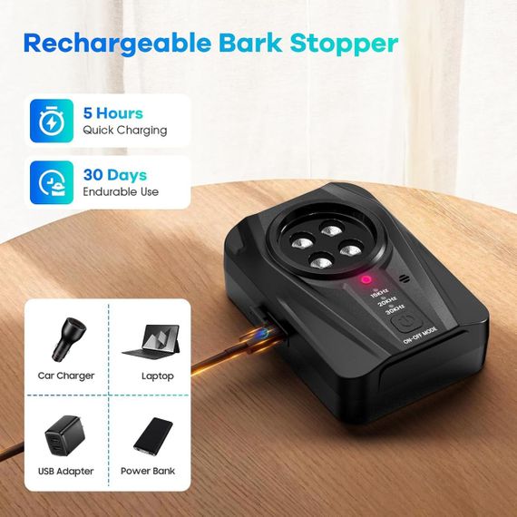 Антилай, пристрій відлякування собачого лаю, Автоматичні пристрої проти гавкання для собак 10 м, | Зображення 3