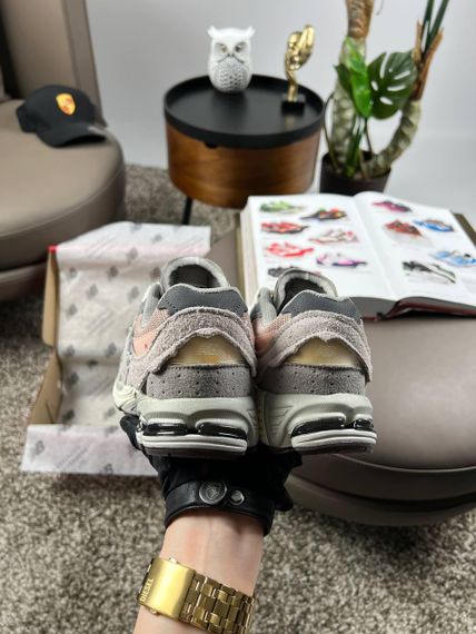 Кросівки New 2002R New Grey Pink , текстиль , В'єтнам 40 25.5 см | Зображення 1