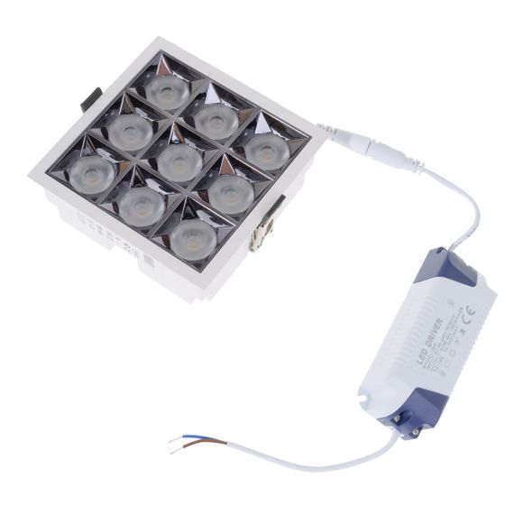 Светильник точечный LED HDL-DT 203/9*4W NW WH | Зображення 4