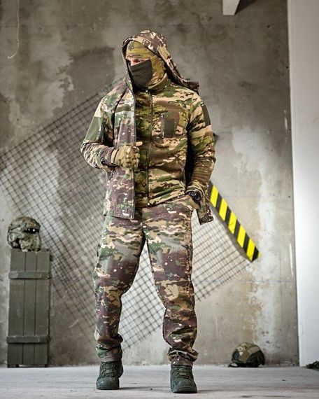 Тактичний костюм softshell 6в1 мультикам ПП7861 | Зображення 2