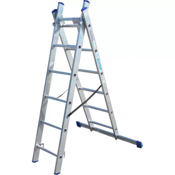 Драбина алюмінієва ELKOP VHR Hobby 2x6 (2.4 м)