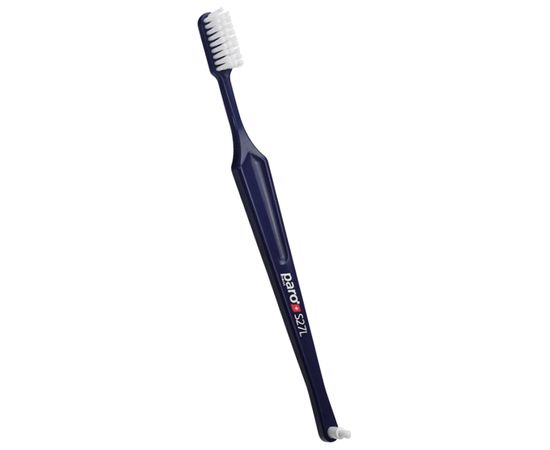 Зубна щітка м’яка paro® toothbrush S27L з монопучковою насадкою, темно-синя
