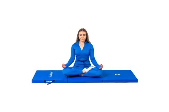 Матрац гімнастичний THUNDER MG-02, 180 х 60 х 5 см, синій (MG-02-BLUE) | Зображення 4