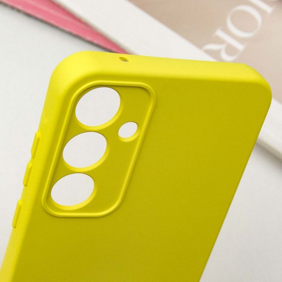 Чохол Silicone Cover Lakshmi Full Camera (A) для Samsung Galaxy S23 FE Жовтий / Flash | Зображення 4