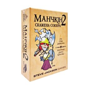 Настільна гра Манчкін "Скажена сокира" 10504 доповнення