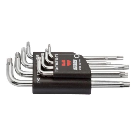 Набор ключей Г-образных WURTH 071536100 TORX 8 шт. ZEBRA