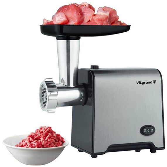 Мощная электро мясорубка с насадками VILGRAND V1212MG 1200 Вт, GX-340 Мясорубка помошница