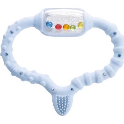 Прорезыватель Curaprox стимулятор для прорезывания временных зубов, голуб (Curababy boy) | Зображення 2