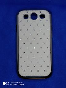 Чохол накладка стрази для Samsung Galaxy S III I9300 white
