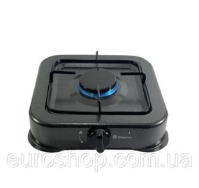 Плита газовая настольная Domotec MS-6601 1 конфорка под газовый баллон, газовый таганок на 1 конфорка
