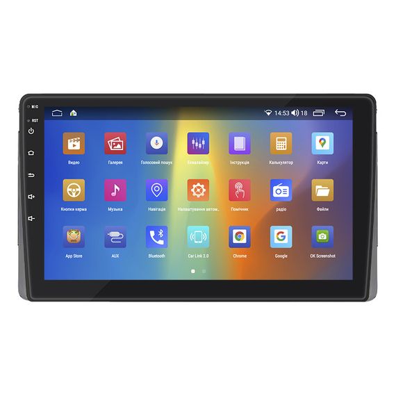 Штатная магнитола 9" Lesko для Toyota Celica VII (T230) 1999-2002 4/64Gb CarPlay 4G Wi-Fi GPS Prime Тойота | Зображення 1