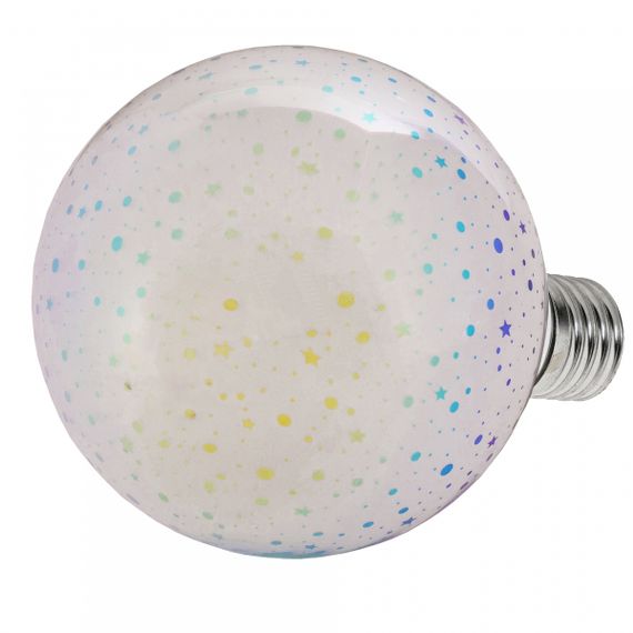 Лампа светодиодная LED 3D 3W E27 COG G95 220V | Зображення 4