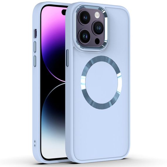 TPU чохол Bonbon Metal Style with MagSafe для Apple iPhone 15 Pro Max (6.7")