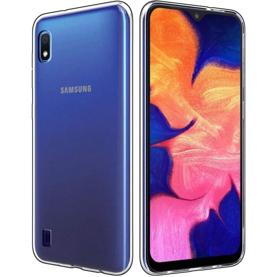 TPU чехол Epic Transparent 1,5mm для Samsung Galaxy A10 (A105F) | Зображення 3