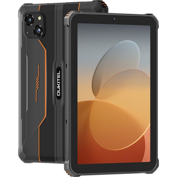 Планшет OUKITEL RT3 pro 8" 4/128GB / NFC / LTE Black-Orange (6931940767187) | Зображення 9