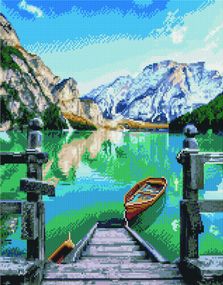 Лодка у озера Брайес