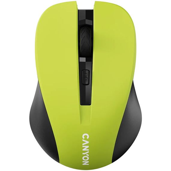 Мышь компьютерная безпроводная Canyon CNE-CMSW1Y желтая