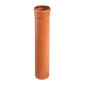 Труба каналізаційна 160/3,2/3000 зовнішня трьохшарова Reiger KG PVC-U SN 2 22866