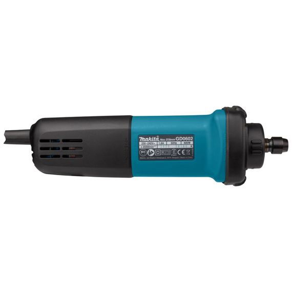 Шліфмашина пряма мережева Makita GD0602 (400 Вт, 6 мм, 25000 об/хв) | Зображення 3
