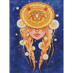 УЦЕНКА!!! Алмазная мозаика "Лев" ©lesya_nedzelska_art AMO7566-UC 30х40 см