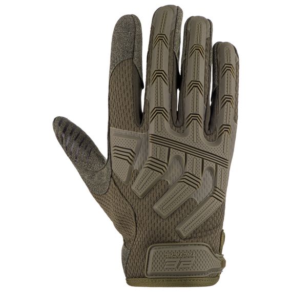 Рукавиці тактичні 2E Tactical  , Full Touch, M, зелені (2E-TACTGLOFULTCH-M-OG)