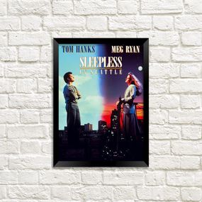 Постер в рамке Sleepless in seattle 15x21 см, A5 (MT5_21L006_BL)