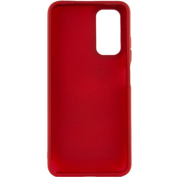 TPU чохол Bonbon Metal Style для Samsung Galaxy A14 4G/5G Силікон, Білий / White Силікон, Червоний / Red | Зображення 2