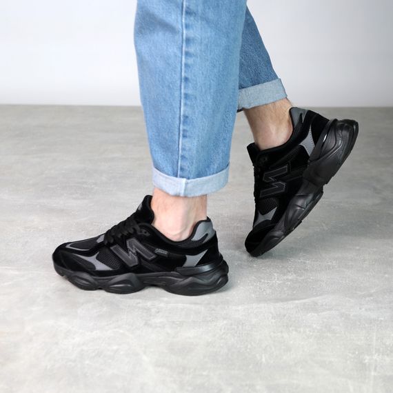 Кросівки чоловічі 591390 Чорні 41 42 43 44 45 46 | Зображення 7