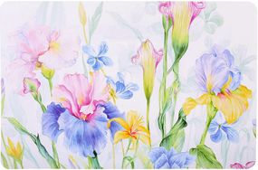 Набір 12 сервірувальних серветок 28x43см підтарільники Floral-090, поліпропілен