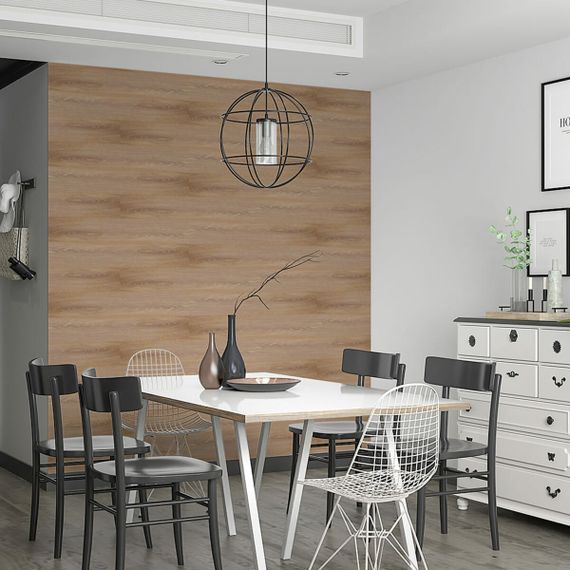 Самоклеюча вінілова плитка 152.4х914.4х1.5мм Дуб молочний, ціна за 1 шт. (СВП-010) Матова SW-00001129 | Зображення 4