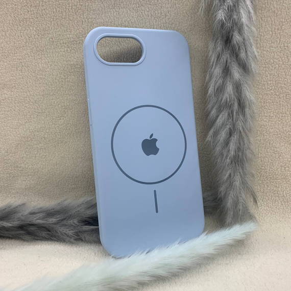 Чохол Iphone 16e MagSafe SoftTouch м'який Протиударний Блакитний