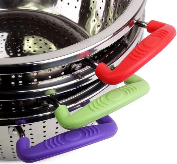 Друшляк Kamille Wiltze Ø22см з силіконовими ручками | Зображення 4