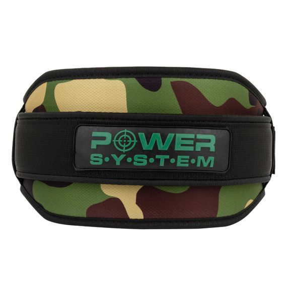 Пояс для важкої атлетики Power System PS-3220 Predator неопреновий Камуфляж XL | Зображення 2