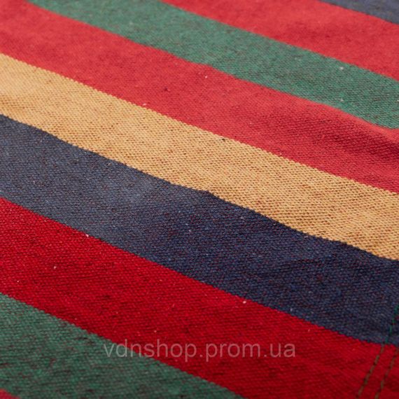 Гамак туристический подвесной тканевый 174х80 см с планкой Красный SJ-0010-2R | Зображення 6