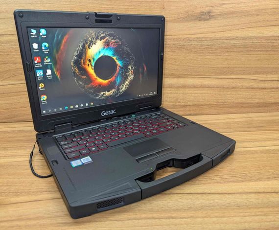 Защищенный ноутбук Getac S410 / 14" (1920x1080) IPS Touch / Intel Core i7-6600U (2 (4) ядра по 2.6 - 3.4 GHz) / 8 GB DDR4 / 256 GB SSD / nVidia GeForce GTX 950M, 2 GB GDDR5, 128-bit / Windows 10 б/у + Подарок Беспроводная мышь / USB | Зображення 4